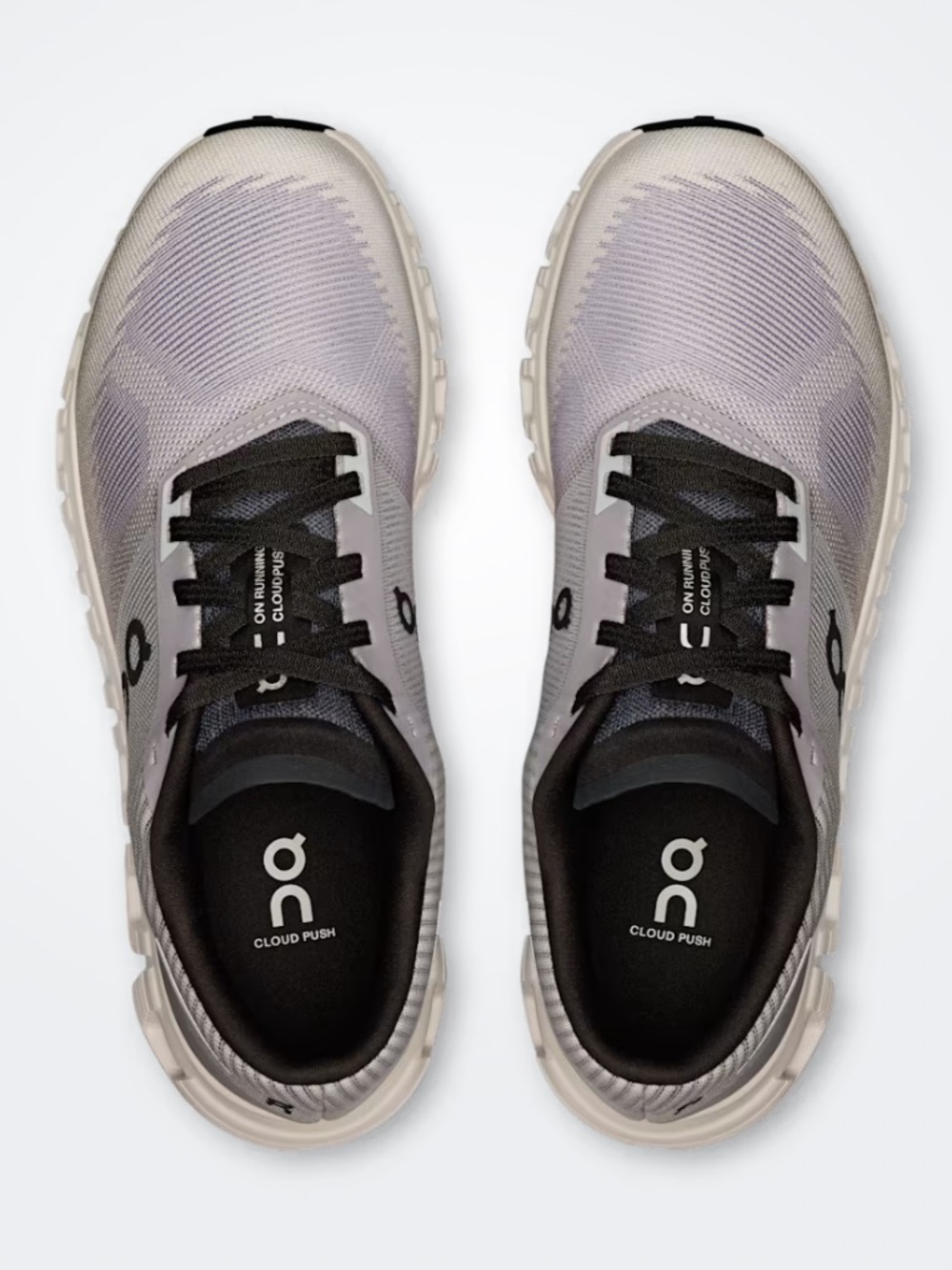 on Running Cloud 6 Push color lilac black in size 6.5 Women’s On Cloud Push
